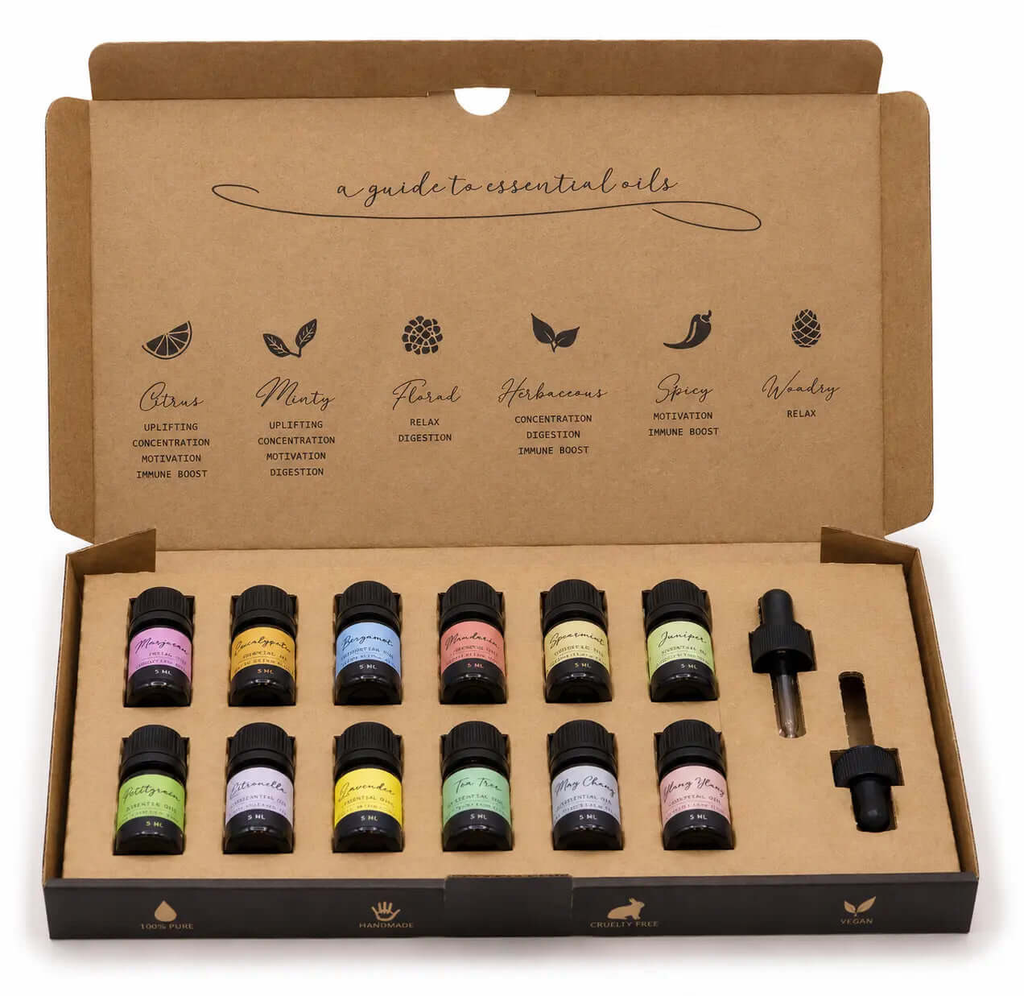Aromatherapy Essential Oil Set - Spring AW Dropship UK