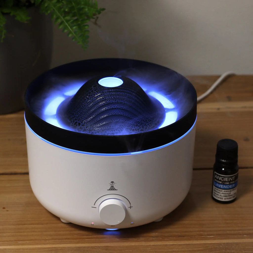 Himalay Salt Flame Aroma Diffuser  (plug) Two Colours - 560ml AW Dropship UK