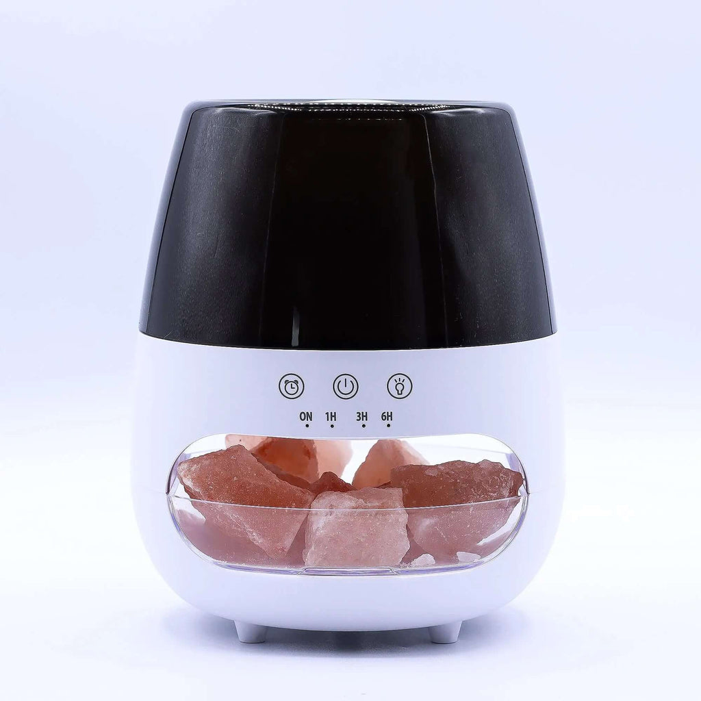 Salt Stone Flame Effect Aroma Diffuser AW Dropship UK